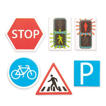 Initiation à l'éducation routière | Jeu signalisation enfants | LesMinis