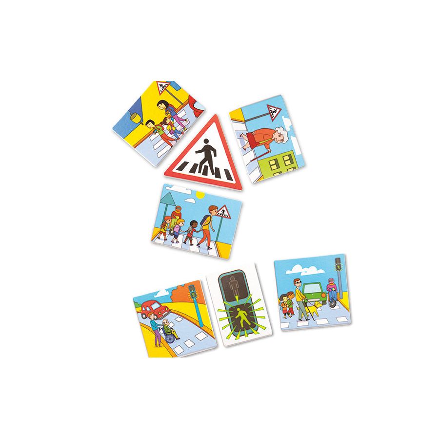 Initiation à l'éducation routière | Jeu signalisation enfants | LesMinis