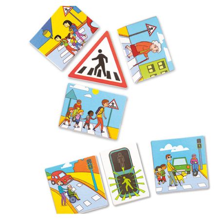 Initiation à l'éducation routière | Jeu signalisation enfants | LesMinis