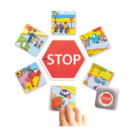 Initiation à l'éducation routière | Jeu signalisation enfants | LesMinis