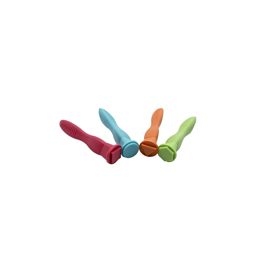 Tampons ergonomiques Soft Grip - Set 4 formes géométriques | Les Minis