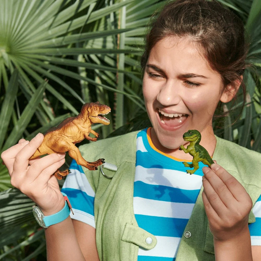 Tyrannosaure Rex avec réalité augmentée - Figurine Safari Ltd Dino Dana 100934