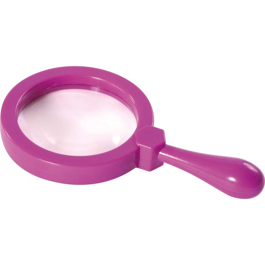 Loupe manuelle avec support grande 20,5 cm Ø 11,5 cm - Matériel Pédagogique - Sciences et découvertes