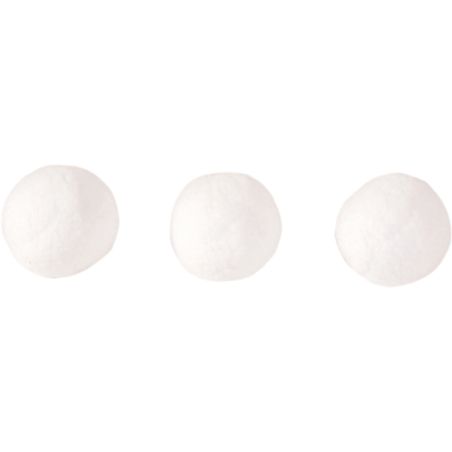Set de 20 Fausses Boules de Neige Douces et Sécurisées pour Bacs Sensoriels et Jeux