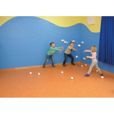 Set de 20 Fausses Boules de Neige Douces et Sécurisées pour Bacs Sensoriels et Jeux
