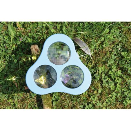 Loupe géante sur pieds 3 loupes différentes - Matériel Pédagogique - Sciences et découvertes
