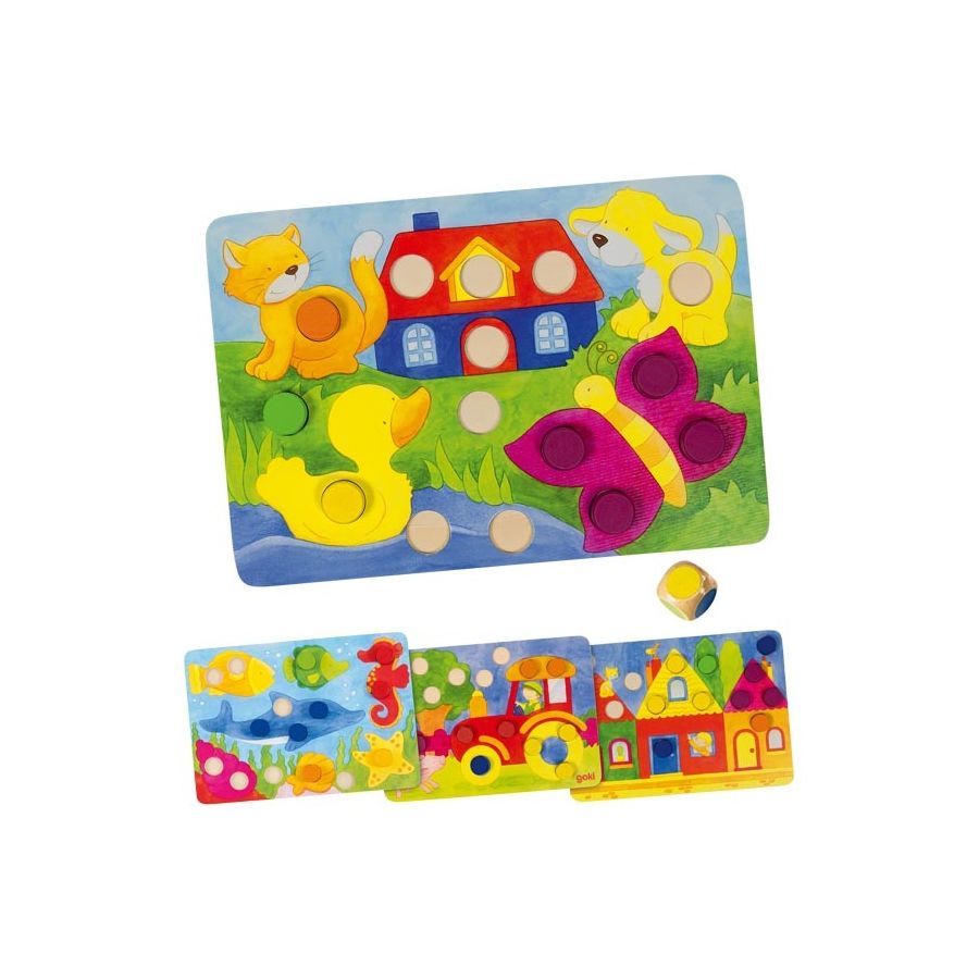 Jeu des Couleurs pour Enfants – Loto Apprenez à Associer les Couleurs | Les Minis