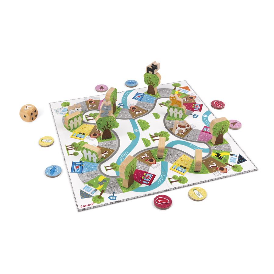 Acheter le jeu du Chat Perché de Janod - Course amusante pour enfants