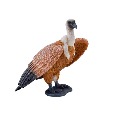 Figurine Vautour Fauve MOJO - Rapace Charognard Détaillé | Jouet Éducatif