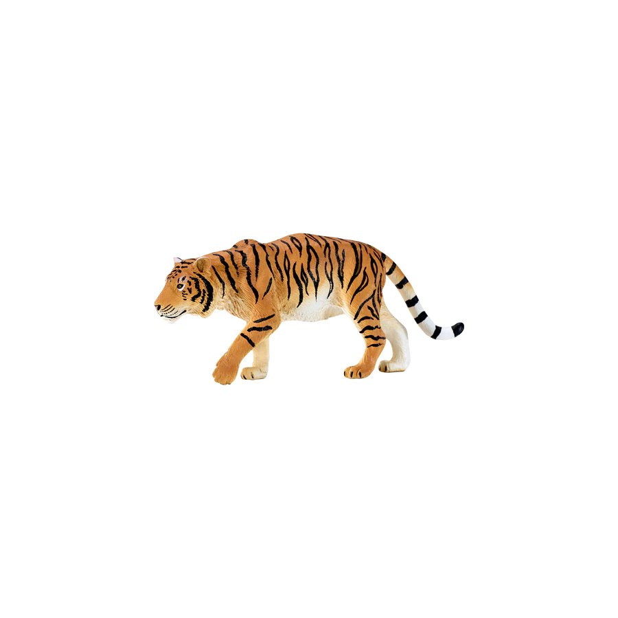 Figurine Tigre Chassant MOJO - Félin Prédateur Réaliste | Jouet Éducatif