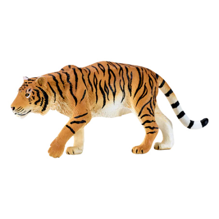 Figurine Tigre Chassant MOJO - Félin Prédateur Réaliste | Jouet Éducatif