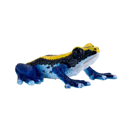 Figurine Grenouille Dendrobate Bleue MOJO - Amphibien Toxique Réaliste | Collection Nature