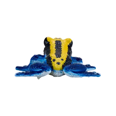 Figurine Grenouille Dendrobate Bleue MOJO - Amphibien Toxique Réaliste | Collection Nature