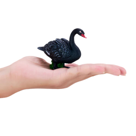 Figurine Cygne Noir MOJO - Oiseau Aquatique Australien | Collection Ornithologique
