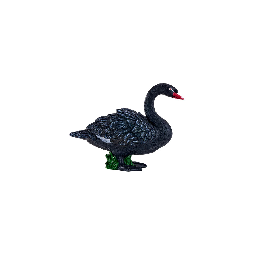 Figurine Cygne Noir MOJO - Oiseau Aquatique Australien | Collection Ornithologique