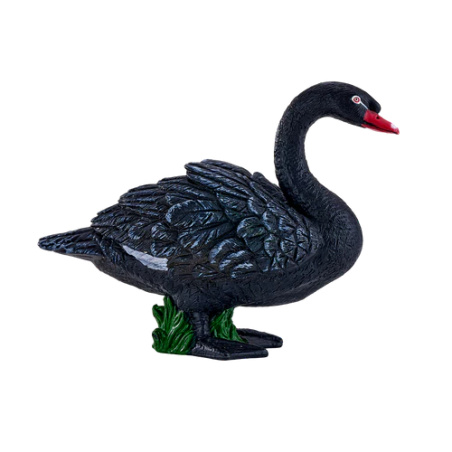 Figurine Cygne Noir MOJO - Oiseau Aquatique Australien | Collection Ornithologique