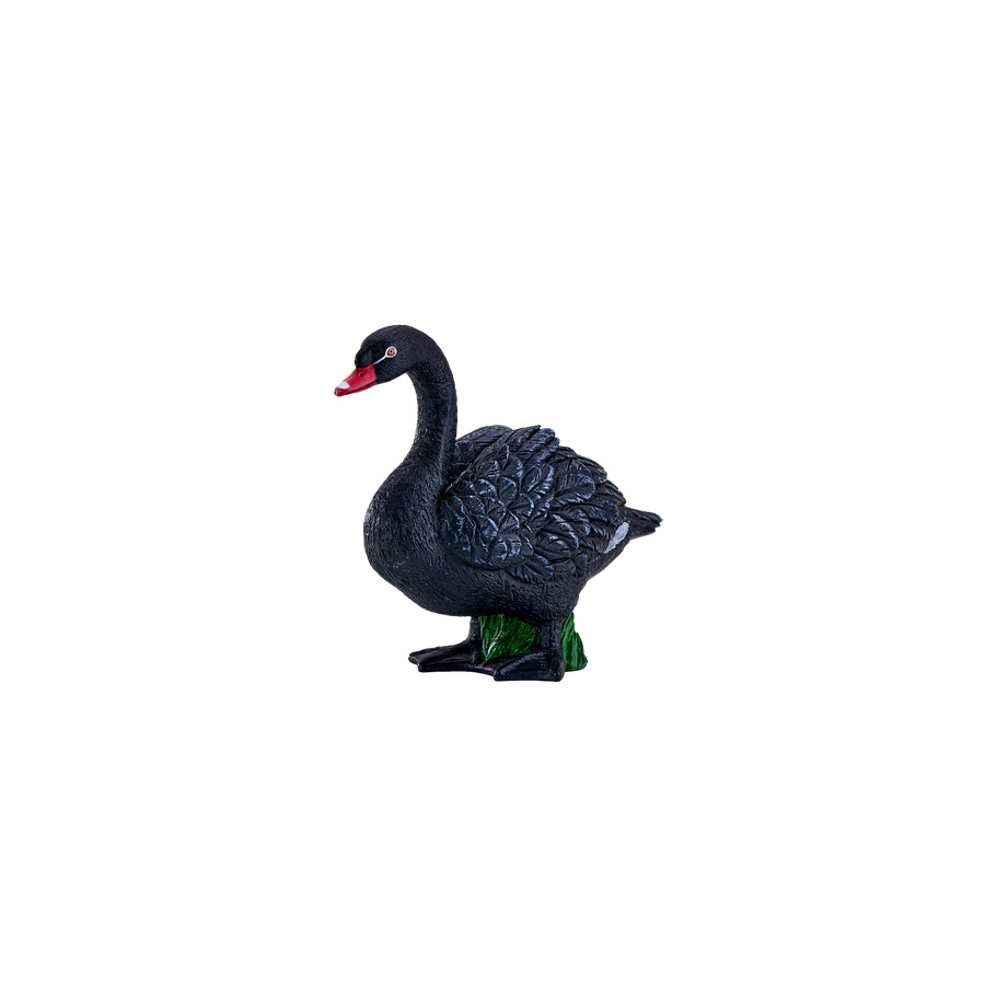 Figurine Cygne Noir MOJO - Oiseau Aquatique Australien | Collection Ornithologique