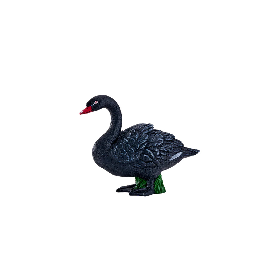 Figurine Cygne Noir MOJO - Oiseau Aquatique Australien | Collection Ornithologique