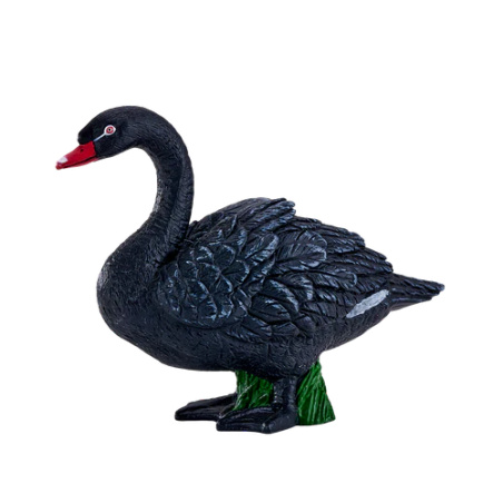 Figurine Cygne Noir MOJO - Oiseau Aquatique Australien | Collection Ornithologique
