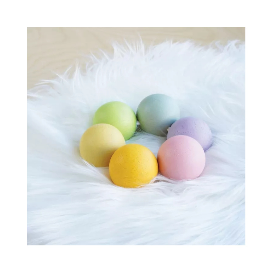 Hochet Anneau de Perles en Bois Le Toy Van - Jouet Montessori d'Éveil Sensoriel Naturel pour Bébé dès la Naissance