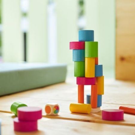 Jeu d'Adresse La Tour Goki | Jeu d'Équilibre en Bois | LesMinis