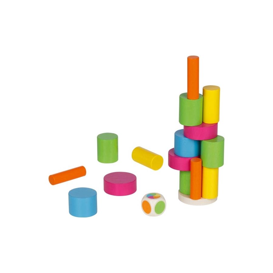 Jeu d'Adresse La Tour Goki | Jeu d'Équilibre en Bois | LesMinis