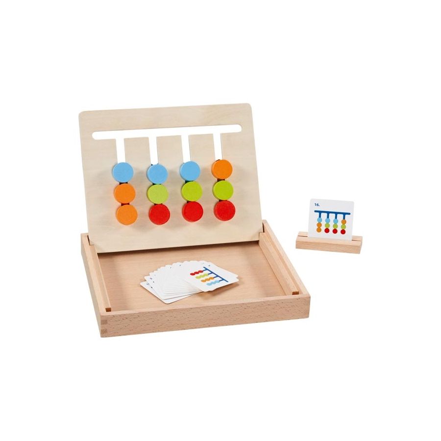 Tableau de Séquences Logiques en Bois | Jeu Éducatif 4+ | LesMinis