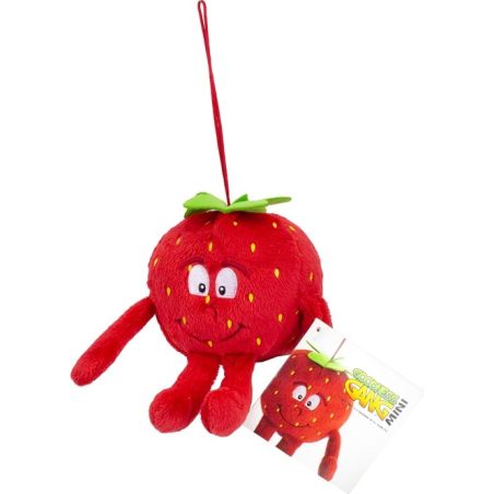 Peluche Fraise 13cm pour Enfants | Rouge Souriante
