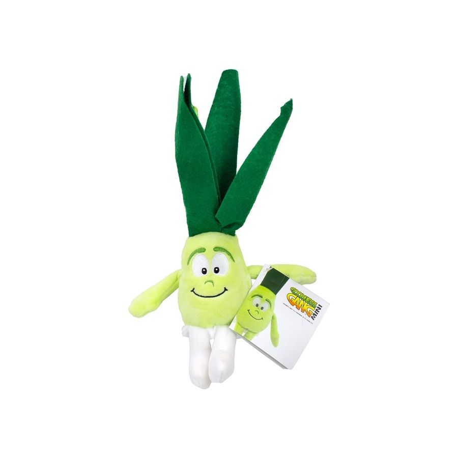 Peluche Poireau 27cm pour Enfants | Long Souriant