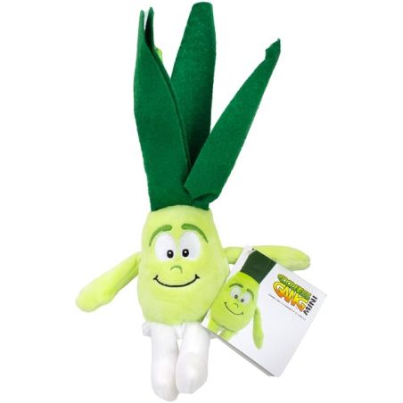 Peluche Poireau 27cm pour Enfants | Long Souriant