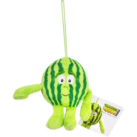 Peluche Pastèque 14cm pour Enfants | Ronde et Rouge
