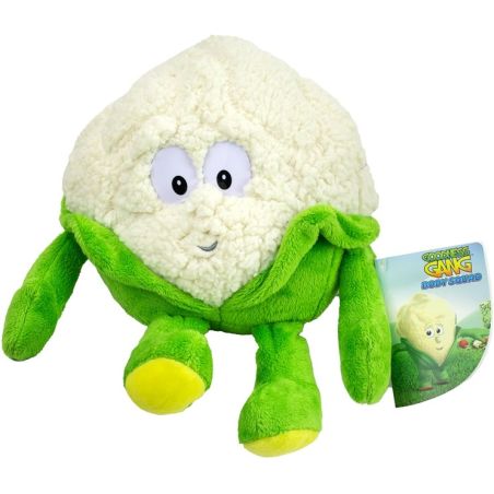 Peluche Chou-fleur 26cm pour Enfants | Rond et Blanc