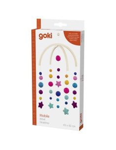 Mobile Bébé Étoiles en Feutre | Décoration Chambre Enfant | Éveil Coloré goki 2