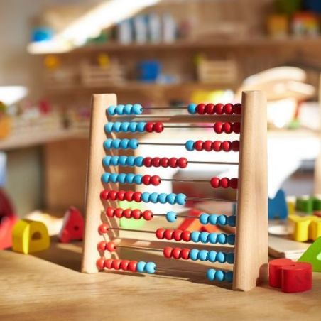 Boulier 100 Boules Goki | Abaque Mathématique Enfant | Apprentissage Calcul 4+