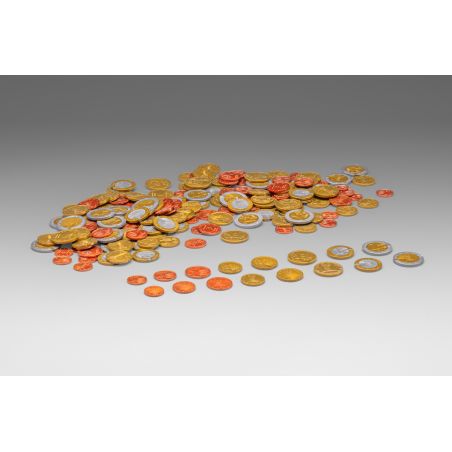Ensemble 50 Pièces Euro Factices | Matériel Pédagogique Réaliste | 5-12 ans