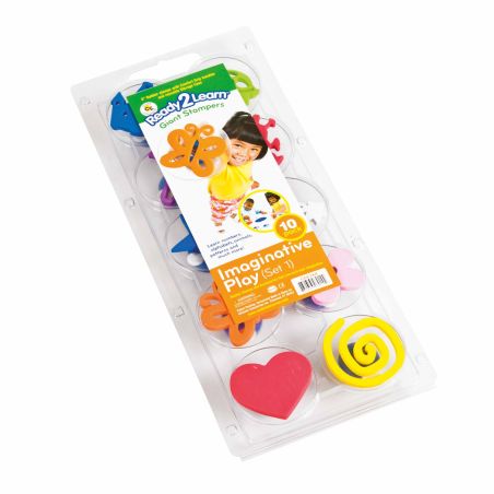 Tampons fantaisie 1 10 pièces  - Fournitures scolaires et bureau