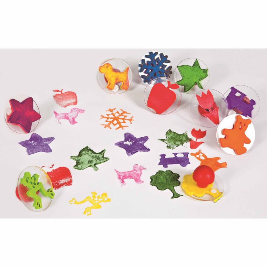 Tampons fantaisie 2 10 pièces  - Fournitures scolaires et bureau