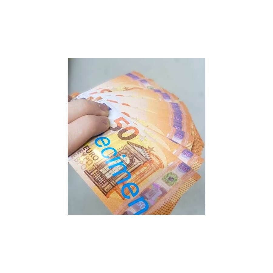 Billets 50 euros Factices | Lot 100 | Simulation Économique | LesMinis