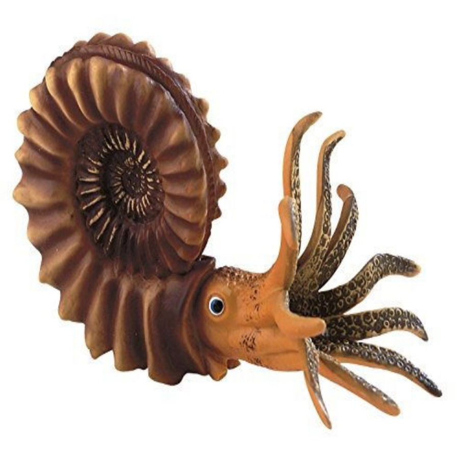Ammonite Figurine Bullyland 58400 | Fossile Céphalopode