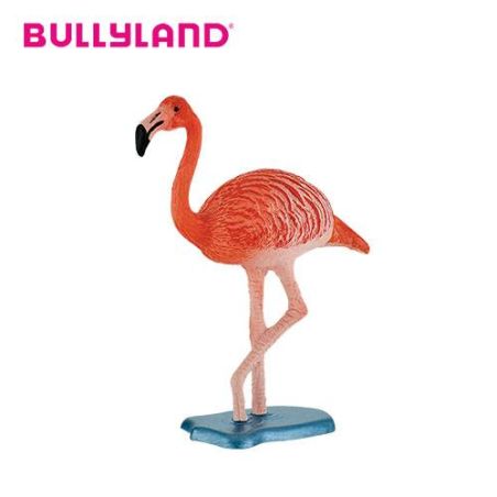 Flamant des Caraïbes | Figurine Rouge-Orangée Bullyland 63715