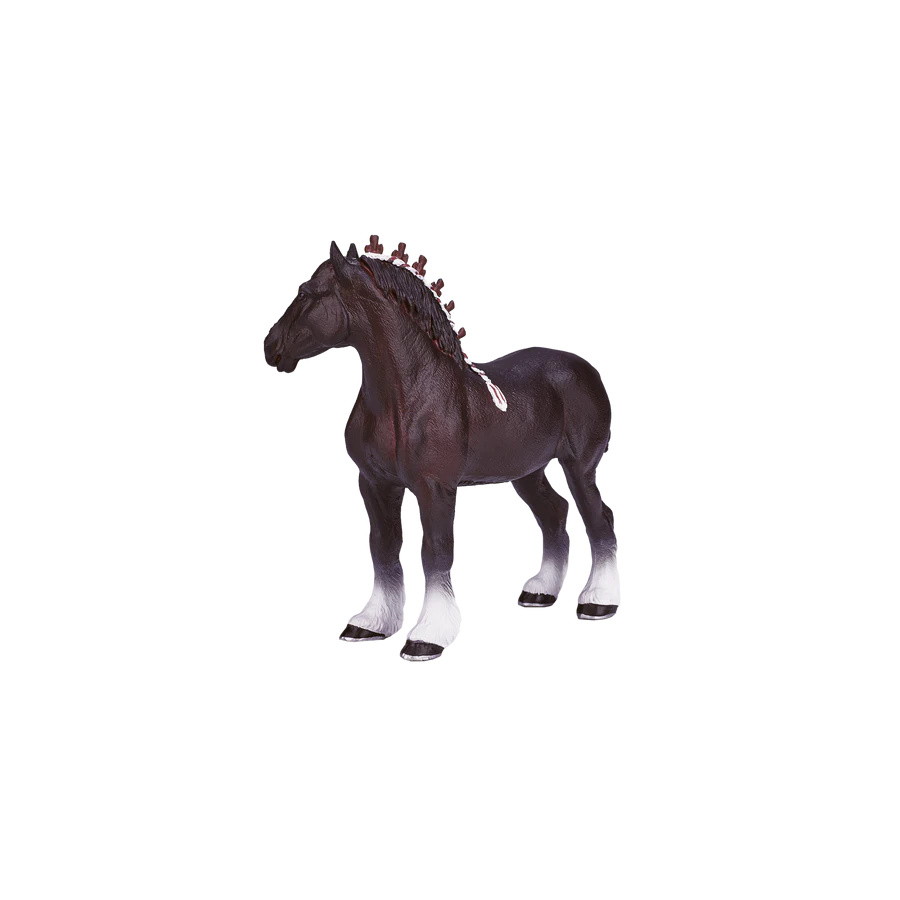 Figurine Shire Mojo 387290 | Cheval Trait Britannique Réaliste