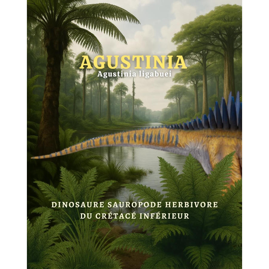 Figurine dinosaure agustinia Collecta 88246 | Jouet réplique réaliste - Collection Préhistorique Jurassic World
