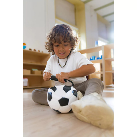 Ballon de football taille 1 - 14cm | Montessori Sport 3-6ans Nienhuis