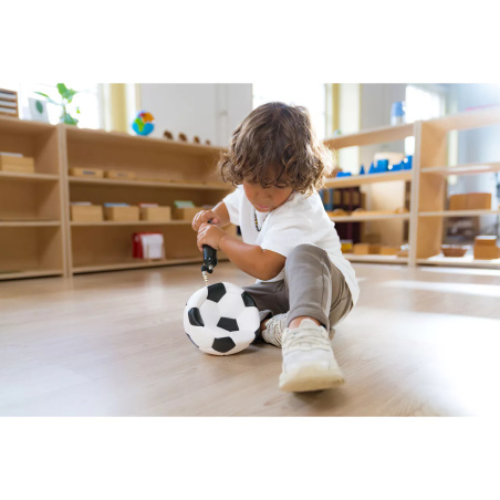 Ballon de football taille 1 - 14cm | Montessori Sport 3-6ans Nienhuis