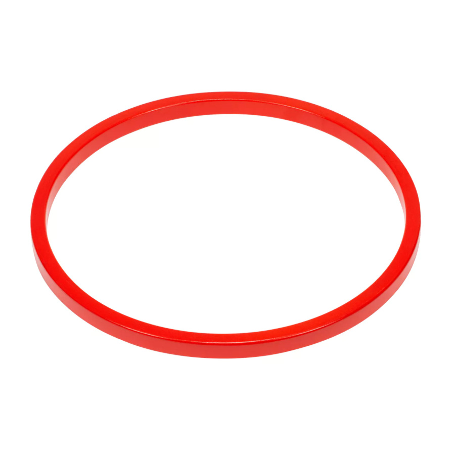 Cerceau de sport en bois rouge - 30 cm