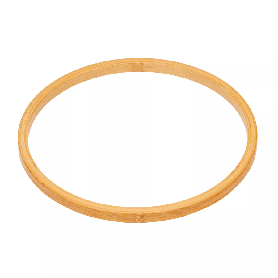 Cerceau de sport en bois naturel - 30 cm