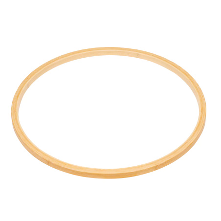 Cerceau de sport en bois naturel - 45 cm