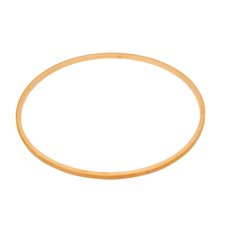 Cerceau de sport en bois naturel - 60 cm