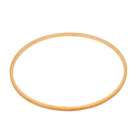Cerceau de sport en bois naturel - 60 cm