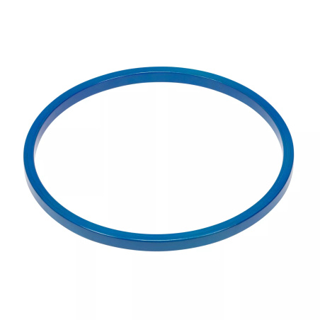 Cerceau de sport en bois bleu - 30 cm